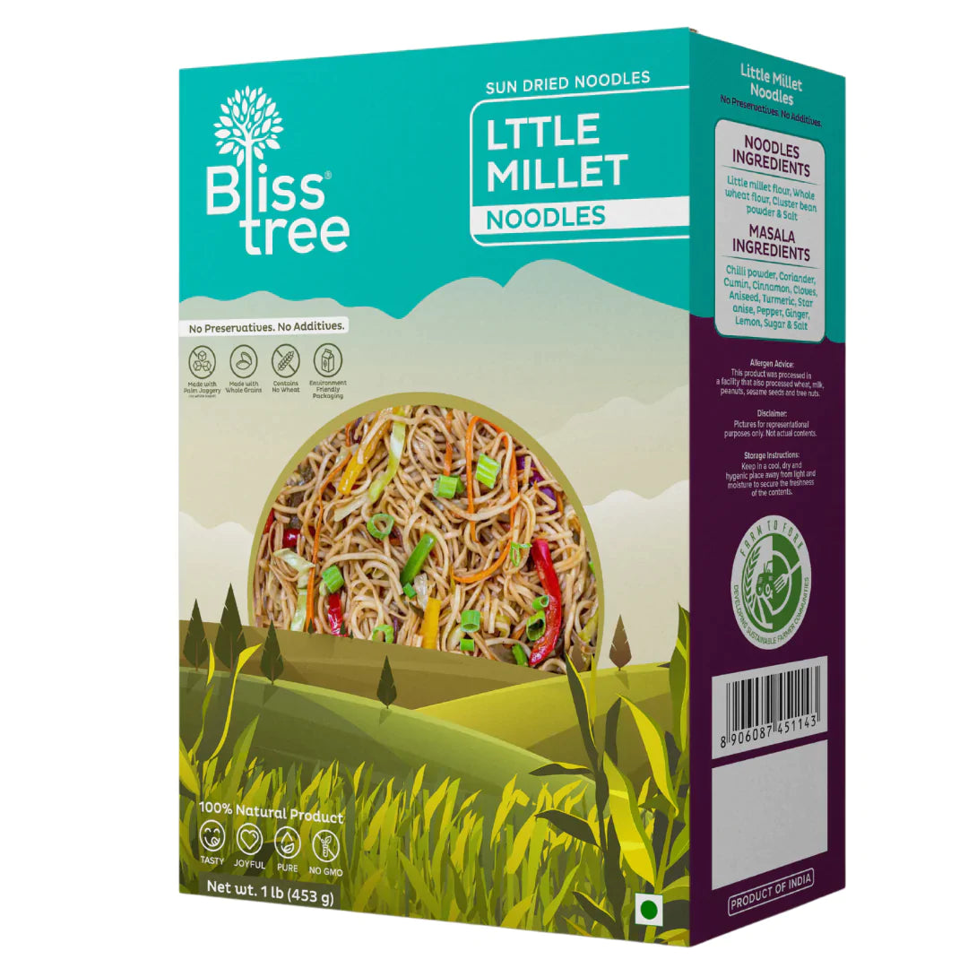 Blisstree Little Millet Noodles - 180g